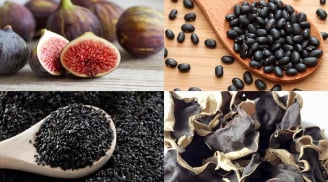 4 thực phẩm màu đen tốt cho sức khỏe