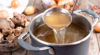 Cách hầm xương trong veo ngọt nước