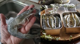 Mẹo bảo quản tôm bằng đường, để cả tháng vẫn tươi ngon, chắc thịt