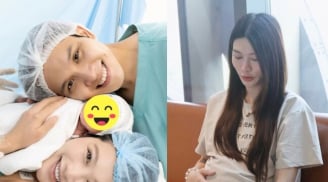 Á hậu Chế Nguyễn Quỳnh Châu sinh con trai đầu lòng