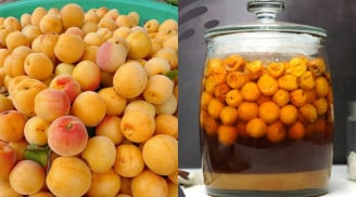 Mẹo ngâm mơ đường bằng nồi cơm điện, càng để lâu càng ngon, không bị nổi váng