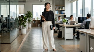 Áo blouse đen: Item “nhỏ mà có võ” giúp bạn mặc đẹp 7 ngày không trùng lặp