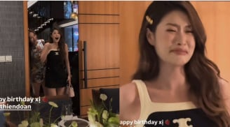 Thiên Ân bật khóc vì hành động này của Kỳ Duyên