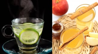 7 loại nước giúp giảm mỡ bụng, nên uống vào buổi sáng