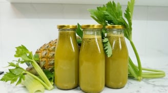 Cách uống nước ép dứa cần tây giảm cân cấp tốc, giúp dáng chuẩn eo thon