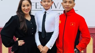 Khánh Thi đã chia sẻ phương pháp dạy con vượt qua thất bạ