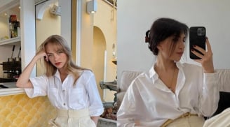 Combo áo trắng – jeans xanh: Công thức mặc đẹp chuẩn Pháp không bao giờ lỗi mốt