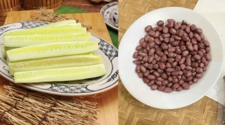 Vì sao các nhà hàng hay mang dưa chuột chẻ, lạc rang lên đầu tiên?