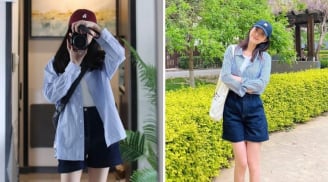 Xanh nhạt – gam màu tinh giản giúp outfit công sở mùa hè trông nhẹ nhàng mà vẫn sang