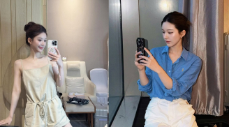Công thức mặc đẹp đời thường của Triệu Lộ Tư, đơn giản, dễ áp dụng nhưng vẫn nổi bật