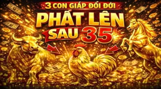 3 con giáp “ngồi yên cũng có lộc”, sau 35 muốn nghèo cũng khó