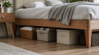  Những thứ không nên để dưới gầm giường: Tưởng tiện tay nhưng dễ gây rắc rối trong nhà