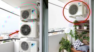 Những nhà lắp điều hòa ở ban công cần chú ý điều này