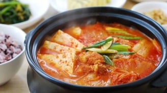 Cách nấu canh kim chi ngon chuẩn vị