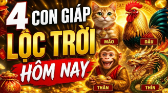 4 con giáp Lộc Trời rơi ngay trước cửa, từ hôm nay Tiền về không ngừng