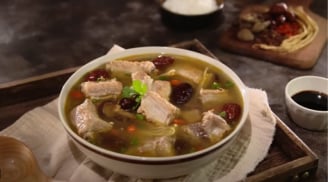 Cách nấu canh sườn non ngon tại nhà