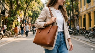 Túi tay cầm dài quay trở lại: Món phụ kiện nhỏ nâng tầm cả outfit