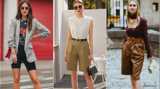 2 kiểu quần short “cứu tinh” mùa hè cho nàng đùi to, mặc lên vừa mát mẻ vừa giúp chân trông thon hơn