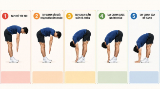 Trắc nghiệm sức khoẻ: 5 giây làm động tác này biết ngay cơ thể bạn Trẻ hay Già hơn tuổi