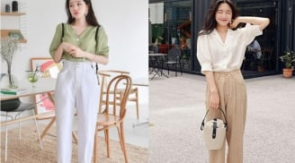 Bí quyết phối đồ mùa nóng cho dáng thấp tròn