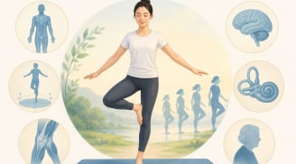 Đứng một chân, bạn giữ thăng bằng được bao lâu? Điều đó phản ánh nhiều điều về cơ thể