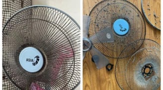 3 cách vệ sinh quạt điện không cần tháo lồng: Nhanh gọn, sạch bụi, tiết kiệm thời gian