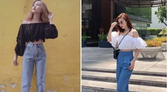 Áo trễ vai trở lại mạnh mẽ hè 2026, chỉ cần phối theo 3 cách này là vừa trẻ trung vừa tôn dáng