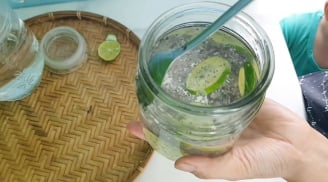 Cách pha nước chanh giải nhiệt, hút mỡ nhanh chóng