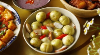 Mẹo muối cà pháo trắng đẹp, giòn tan, để lâu không nổi váng