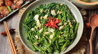 Người bị 4 bệnh này không nên ăn rau muống