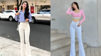 Chỉ cần một chiếc quần trắng chuẩn phom, vẻ ngoài cũng đủ thanh lịch như phụ nữ Pháp
