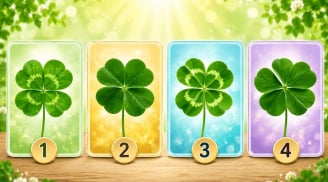 Quiz: Chọn một chiếc cỏ 4 lá bạn thích nhất để xem bạn sẽ giàu có muộn hay may mắn đến sớm, vì sao?