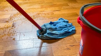 Mẹo lau nhà không bị tanh, cả tuần không bám bụi