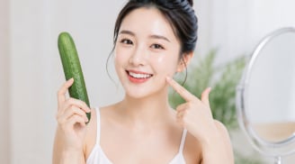 Cách dùng dưa chuột giúp cấp ẩm, hỗ trợ làm sáng da giảm thâm xỉn mà nhiều người hay áp dụng