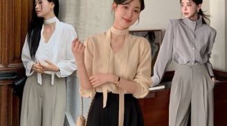 Quần âu ống suông là “vũ khí mặc đẹp” công sở vì phối với kiểu áo nào cũng thanh lịch