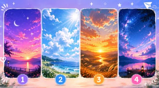 Quiz: Chọn 1 bầu trời để xem bạn sắp bật mạnh ở phương diện nào