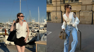 Phong cách “French girl summer” đang được yêu thích: Càng tối giản càng tạo cảm giác sang trọng