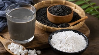 Cách pha bột sắn dây kết hợp mè đen giúp da đẹp, tóc đen, hỗ trợ bổ máu nhiều người chưa biết