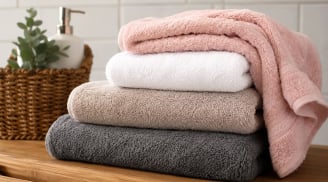 Mẹo giữ khăn tắm mềm lâu hơn, dùng nhiều tháng vẫn êm như mới