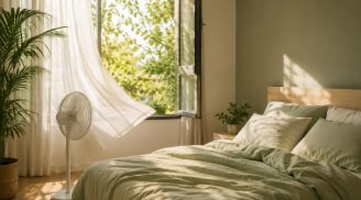 Mẹo giúp phòng ngủ mát hơn trong mùa hè nóng nực