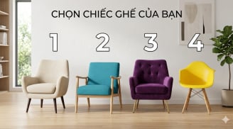 Quiz: Chọn chiếc ghế bạn muốn ngồi nhất để khám phá kiểu sống phù hợp với bạn