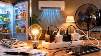 Những thói quen âm thầm khiến hóa đơn điện tăng cao mà nhiều người hay mắc