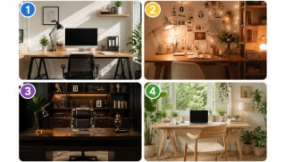 Quiz: Chọn 1 chiếc bàn làm việc để xem bạn đang mạnh lý trí hay giàu cảm xúc và cần thay đổi gì?