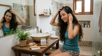 Bí quyết trị rụng tóc bằng dầu dừa: Tóc con mọc dài, dày đen trở lại sau vài tuần