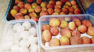 Mẹo bảo quản vải để cả năm vẫn tươi mọng, ngọt lừ