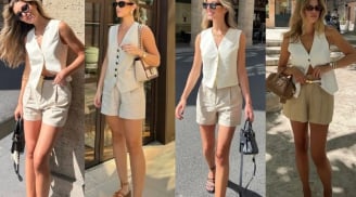 5 cách phối áo vest không tay giúp phong cách mùa hè thêm thanh lịch và cuốn hút