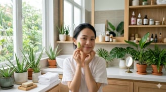 Mẹo dùng nha đam dưỡng da căng mướt tại nhà: Trắng mịn, mờ nám cực dễ