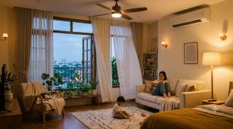 Mở cửa sổ vào thời điểm nào trong ngày để nhà mát tự nhiên hơn?
