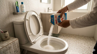 Lý do nhiều người thi nhau đổ muối vào bồn cầu bị tắc nghẽn