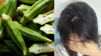Cách ủ tóc bằng đậu bắp giúp tóc đen bóng, mọc nhanh, không bết